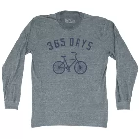 365 Days Bike Adult Tri-Blend Long Sleeve T-shirt