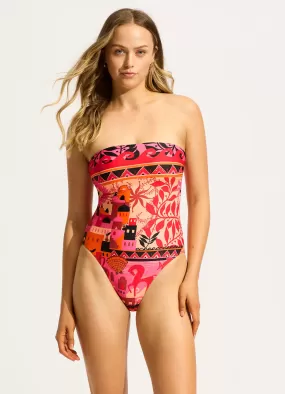 Atlantis DD Bandeau One Piece - Paradise Pink