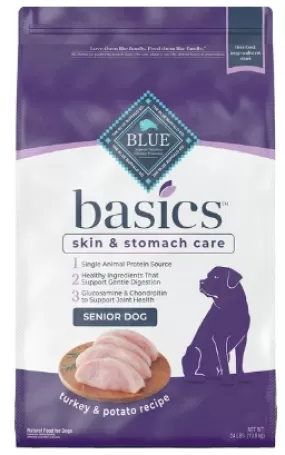 Blue Buffalo Basics Senior Turkey & Potato Recipe Dry Dog Food