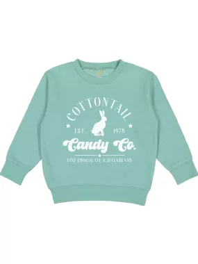 Cottontail Candy Co Kids Easter Sweatshirt