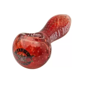 Gun's N Roses Glass Pot Pipe