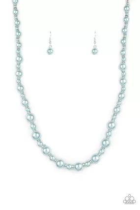 Paparazzi Pearl Heirloom - Blue Necklace