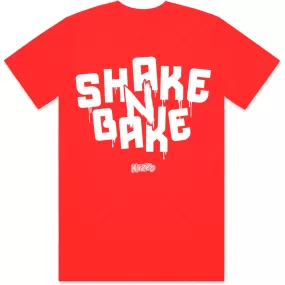 SHAKE N BAKE : Sneaker Shirt to Match : Jordan 7 White Infrared 7s Sneaker Tees