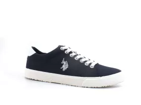 U.S. POLO ASSN. Sneaker Canvas Logo Blu Medievale