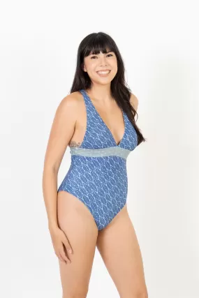 Valencia V-Neck One Piece - Reversible